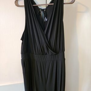 Torrid Black Backless Jumpsuit